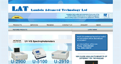 Desktop Screenshot of lambda-at.com